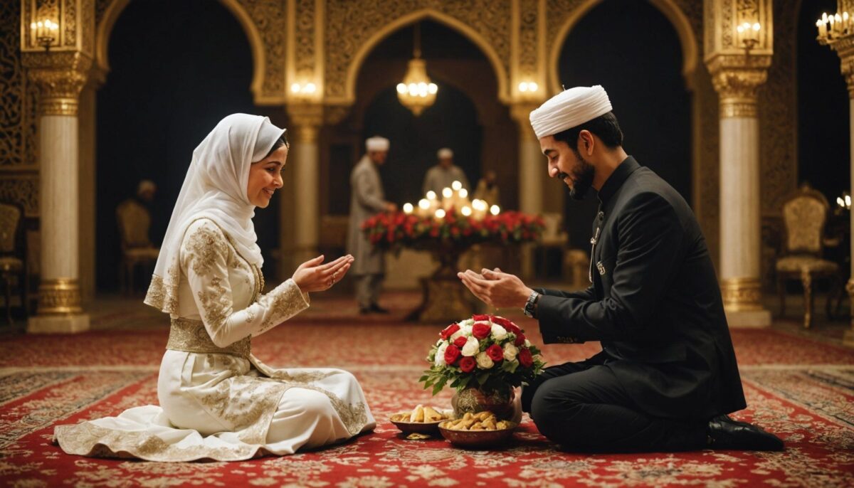 Les traditions de la demande en mariage dans l’islam