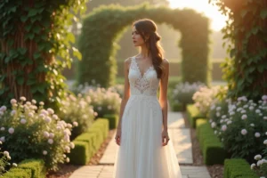 Les secrets des créateurs : tendances actuelles de la robe en dentelle pour mariage