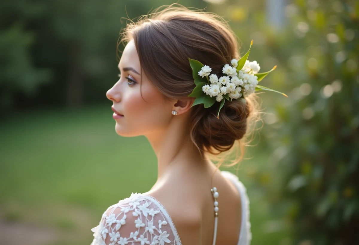 Chignon de mariage bohème : comment sublimer votre coiffure